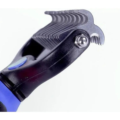 Stainless Steel Double-Sided Pet Detangling Comb - 1 PCS Dog & Cat Grooming Shedding Brush, Hair Care Products with Optimal Blade Spacing for Reducing Matting and Fur Removal,Summervibes