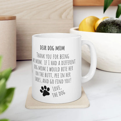 Dog Mom Ceramic Mug | Dog Mom Mother'S Day Gift