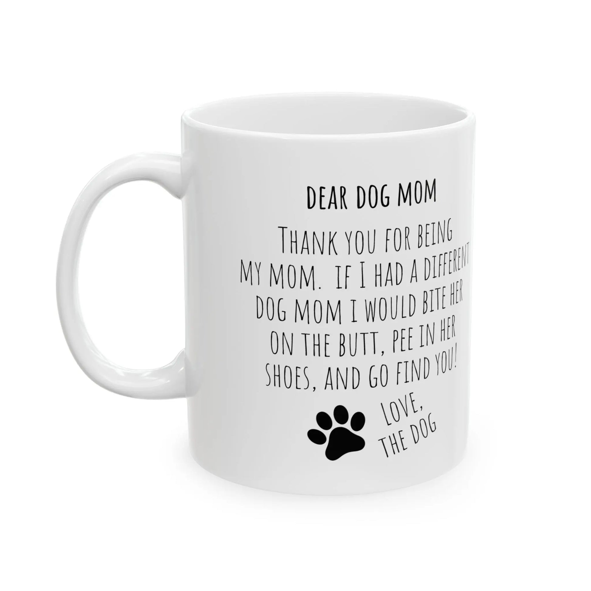 Dog Mom Ceramic Mug | Dog Mom Mother'S Day Gift