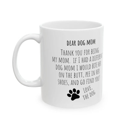 Dog Mom Ceramic Mug | Dog Mom Mother'S Day Gift