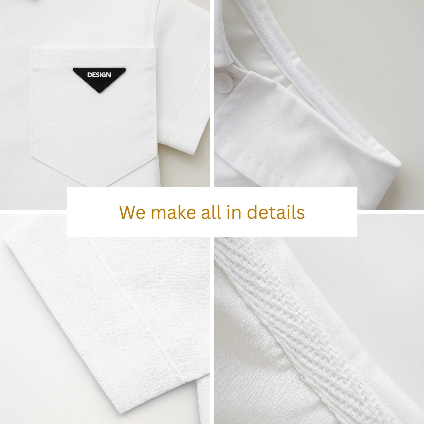 Luxury Pet Dress Shirt for Dogs & Cats White Designer Button-Up Outfit Formal Pet Clothes for Wedding Party Photoshoot Puppy Kitten Fashion Apparel