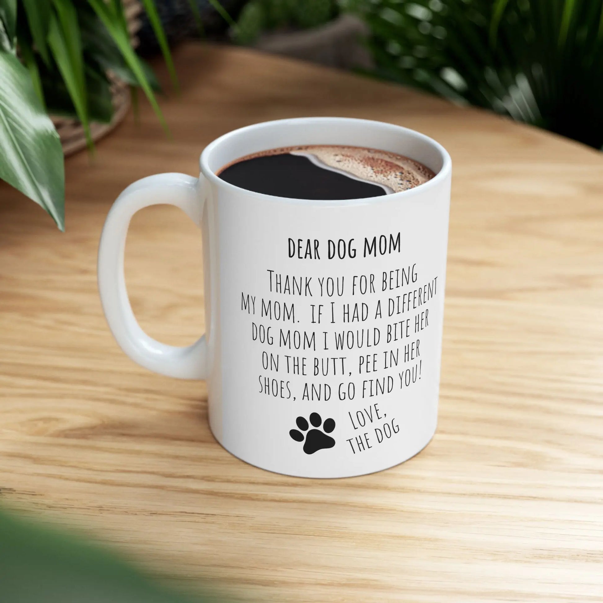 Dog Mom Ceramic Mug | Dog Mom Mother'S Day Gift